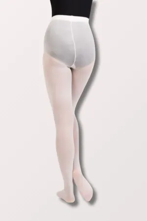 Adult Knit Waist Total Stretch Footed Tights (A80) - Dance Pink