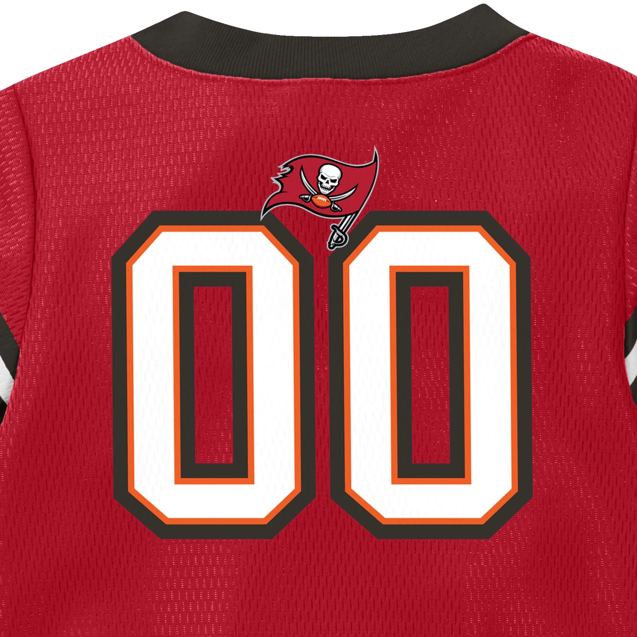 Baby Boys Buccaneers Short Sleeve Jersey Bodysuit