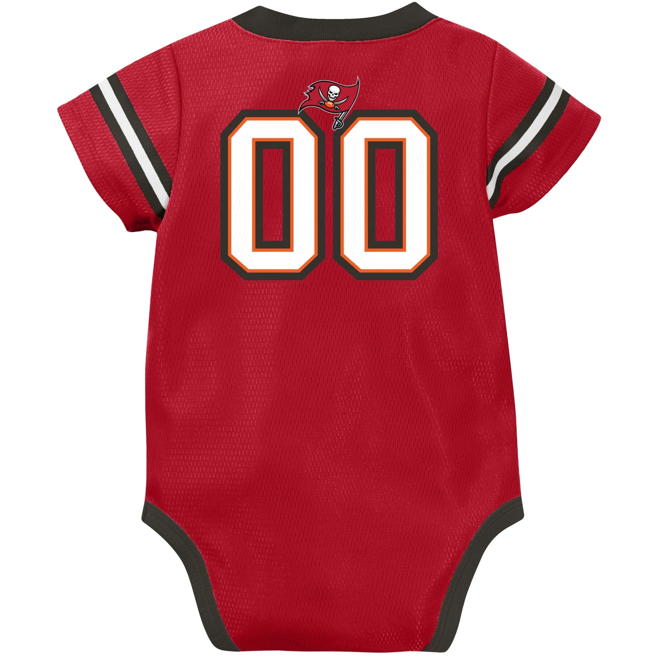 Baby Boys Buccaneers Short Sleeve Jersey Bodysuit