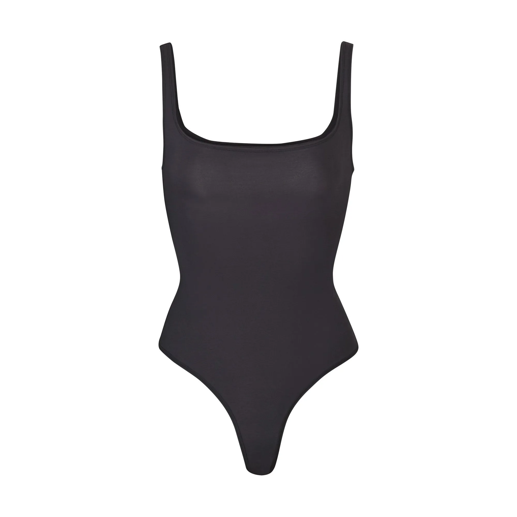 BODY BASICS SQUARE NECK BODYSUIT | ONYX