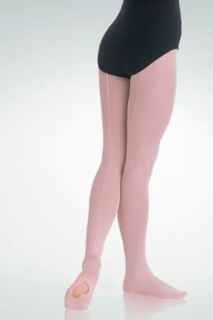 BODY WRAPPERS BACKSEAM CONVERTIBLE MESH TIGHTS-ADULT