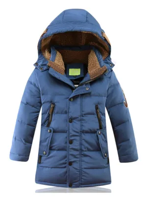 Children's Winter Jackets Duck Down Padded