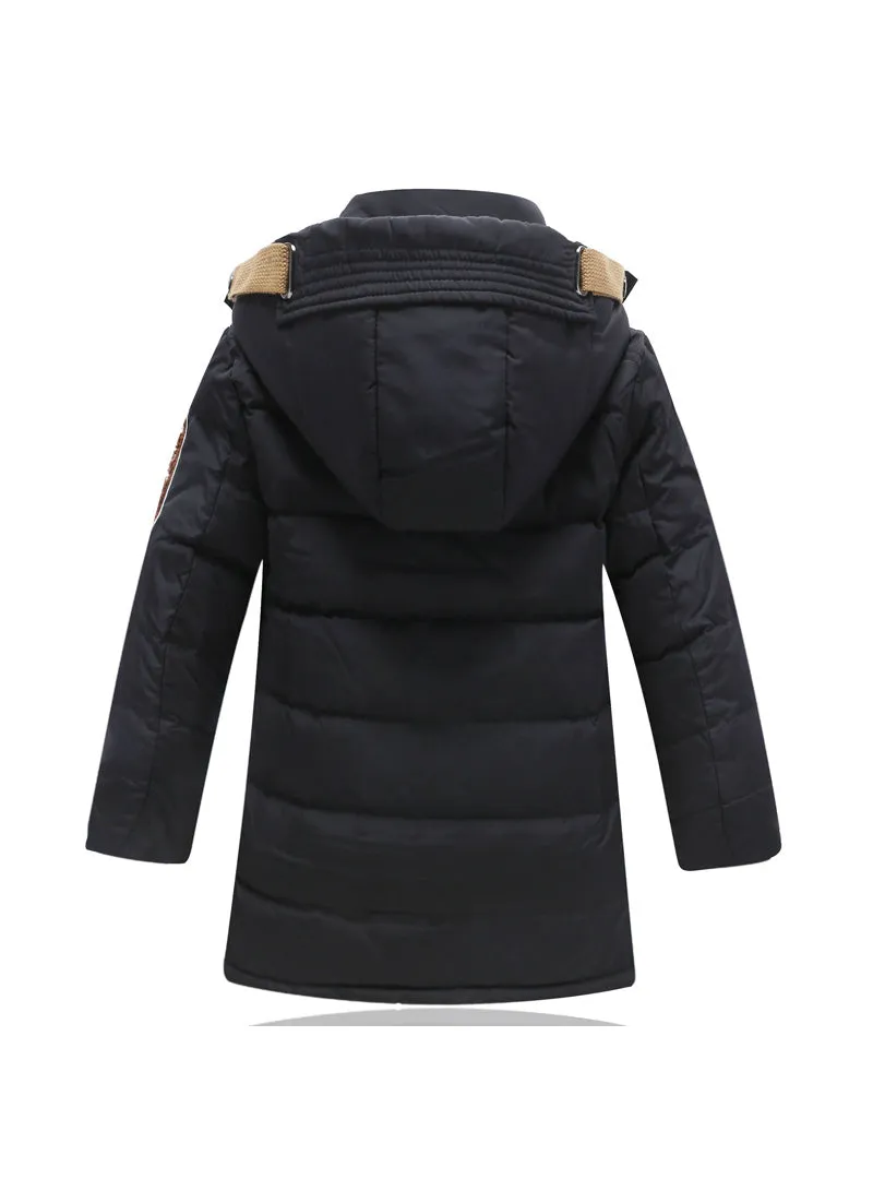 Children's Winter Jackets Duck Down Padded