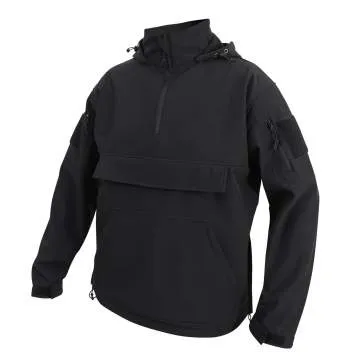 Concealed Carry Soft Shell Anorak - Black