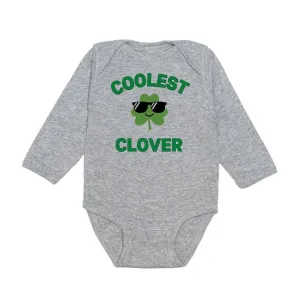 Coolest Clover St. Patrick's Day Baby Bodysuit