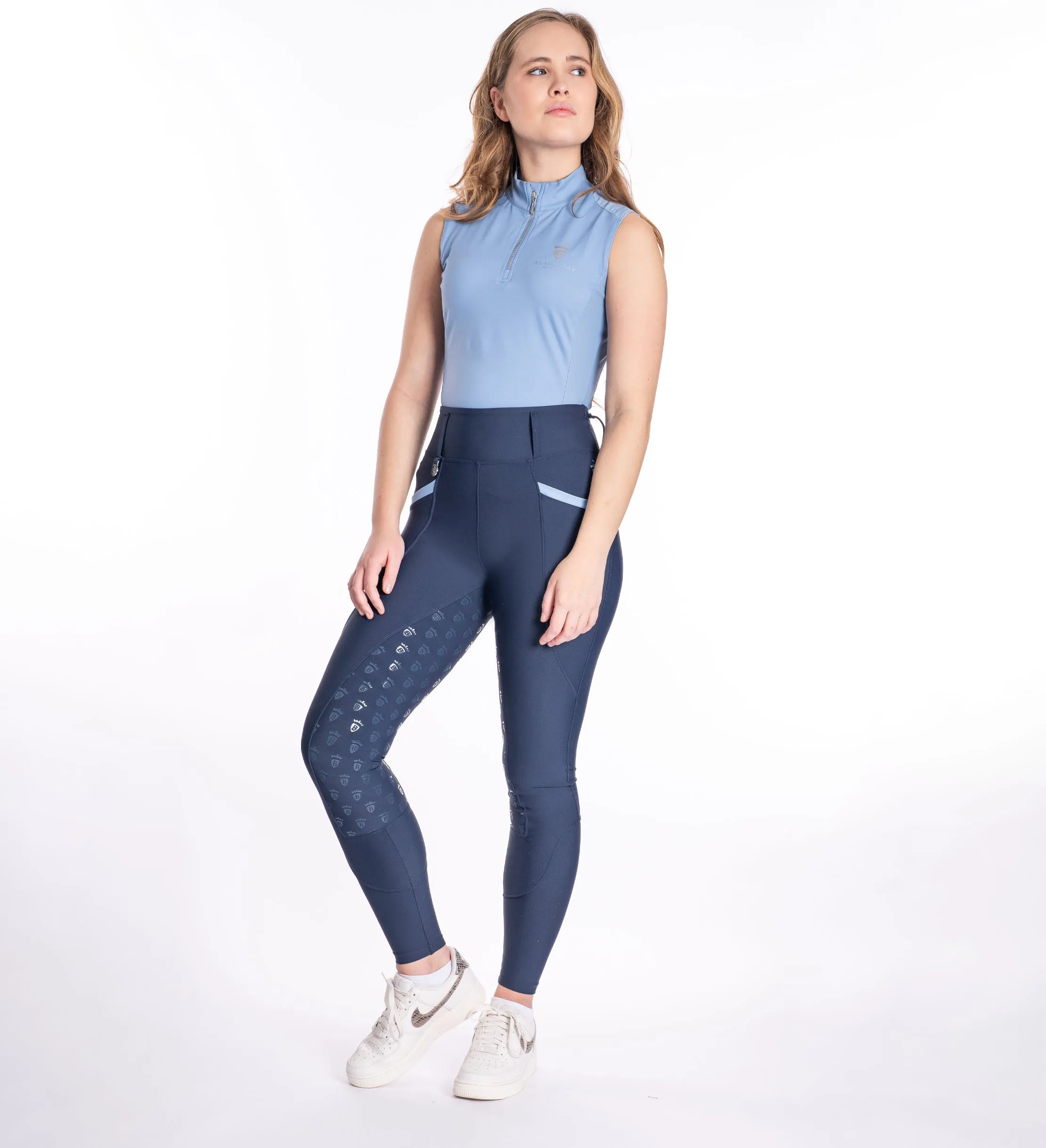 Corn Blue Mesh Base Layer - Sleeveless