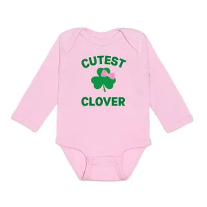 Cutest Clover St. Patrick's Day Baby Bodysuit