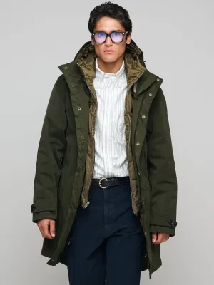 Cyclone Parka (no visible logo) Dark Olive , Green