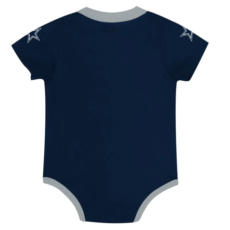 Dallas Cowboys Short Sleeve Team Captain "Jersey" Bodysuit