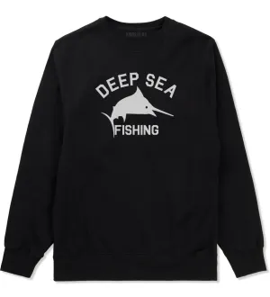 Deep Sea Fishing Mens Crewneck Sweatshirt