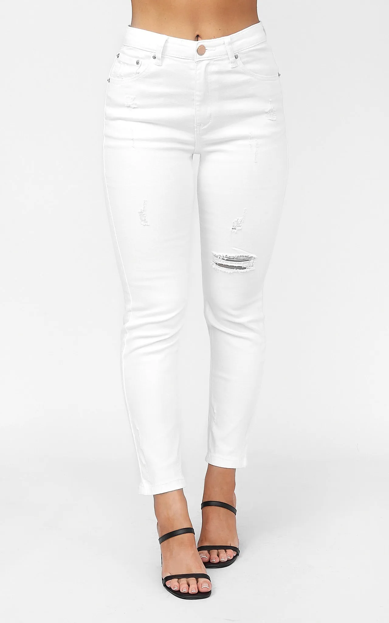 Elliot Jeans - White