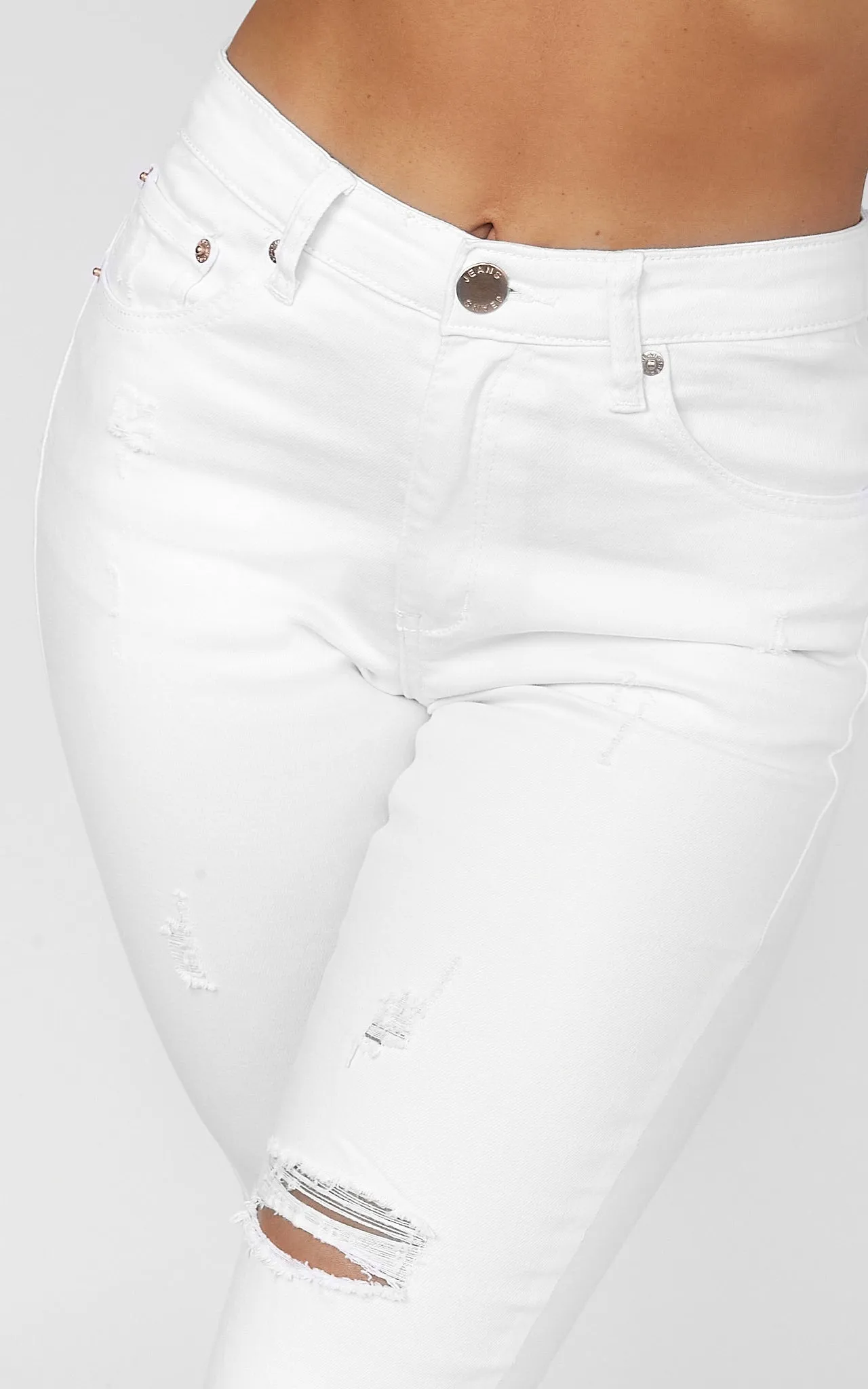 Elliot Jeans - White