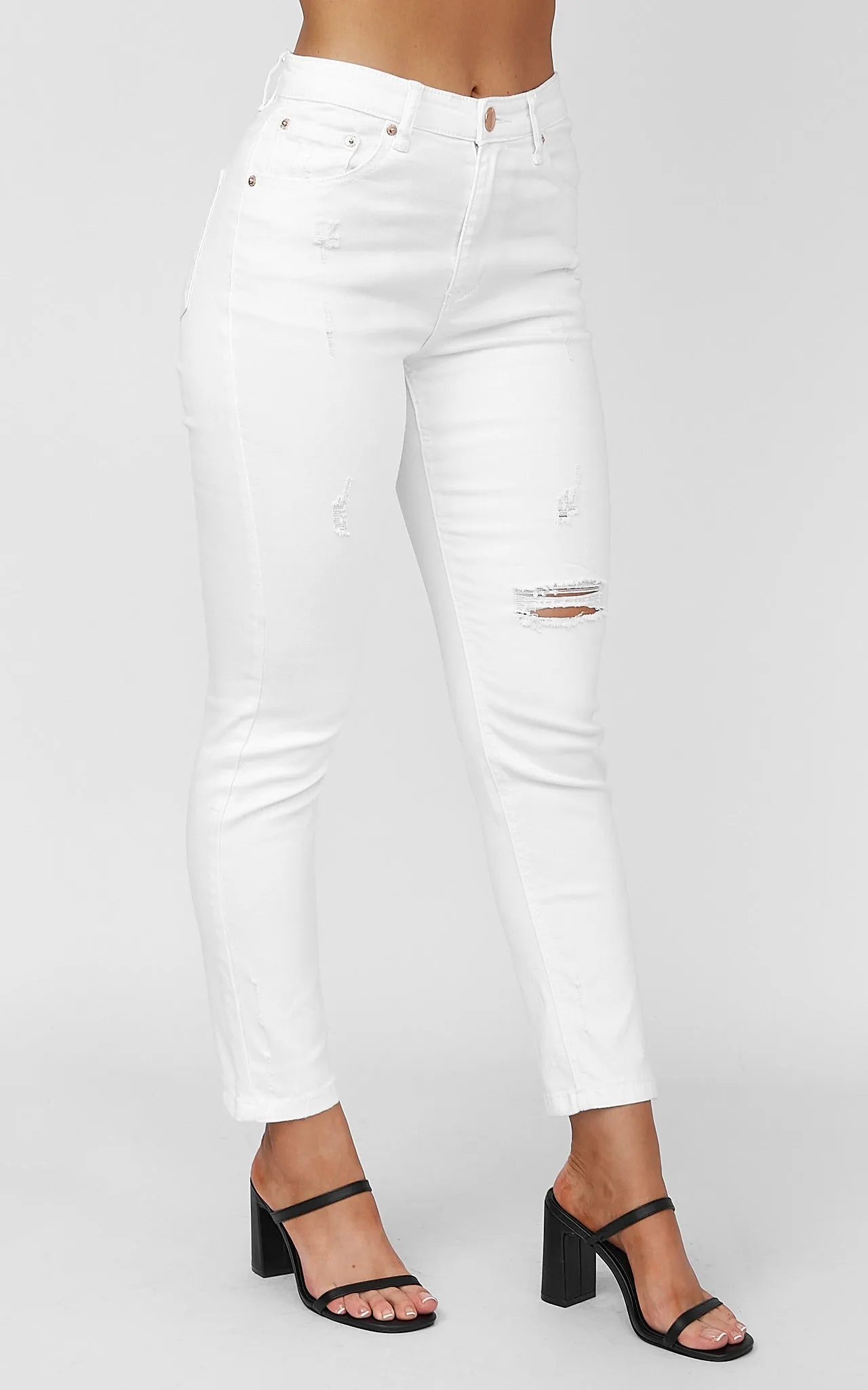 Elliot Jeans - White