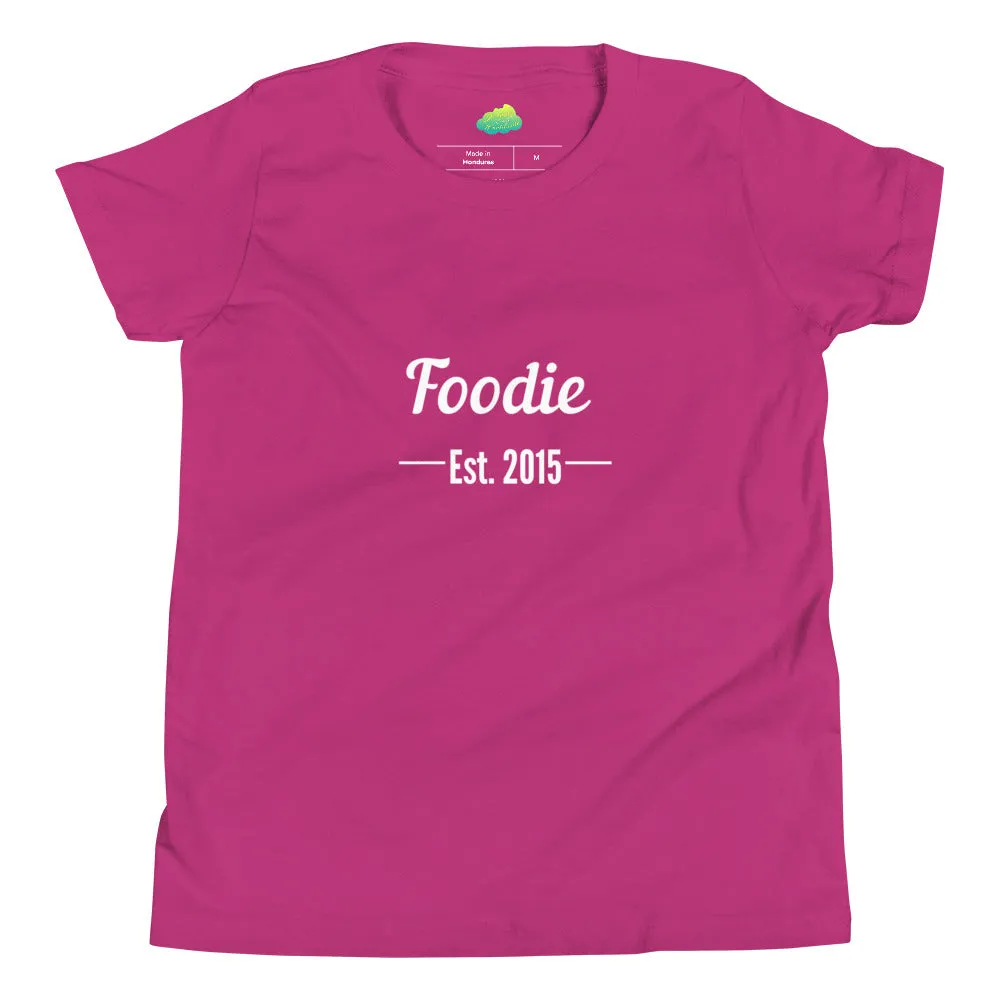 Foodie Est. 2015 Youth Short-Sleeve T-Shirt