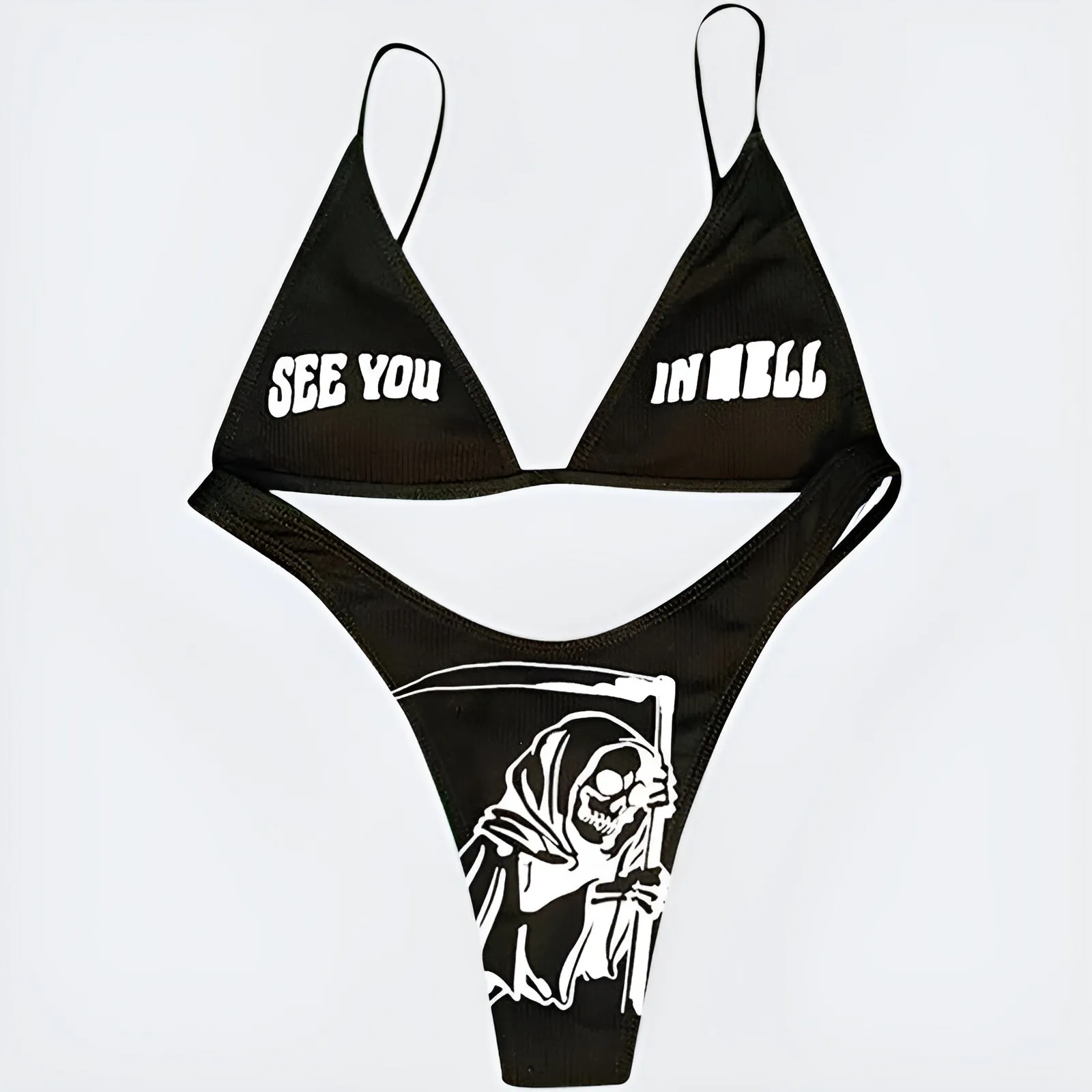 Goth Bikini