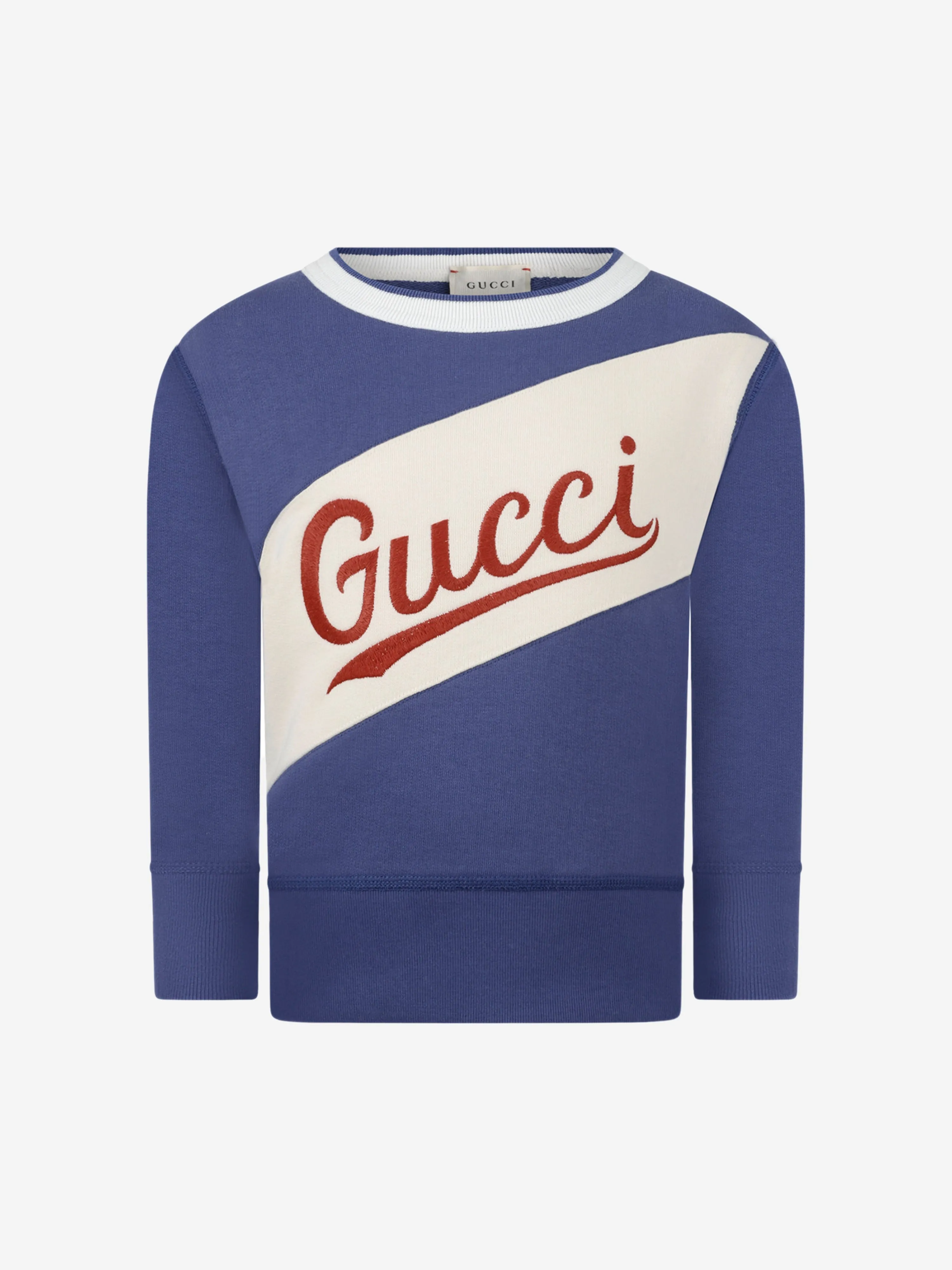 GUCCI Boys Cotton Logo Sweatshirt