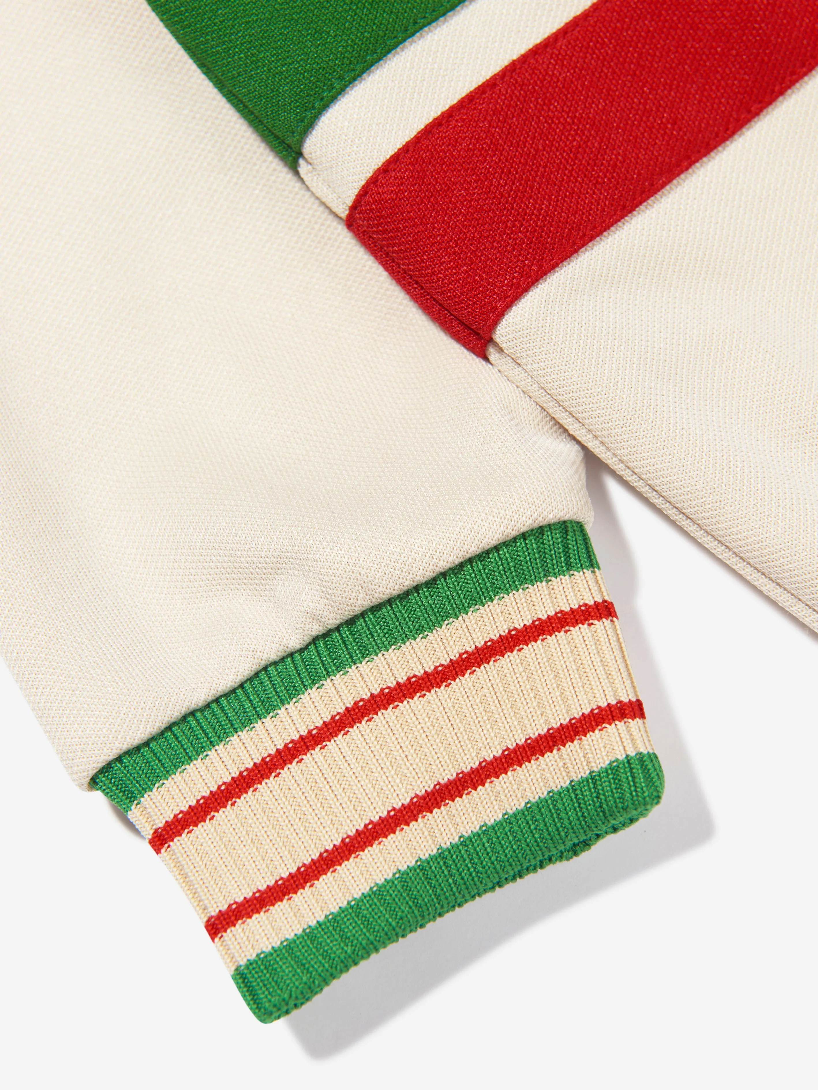 Gucci Boys Technical Jersey Half Zip Sweatshirt