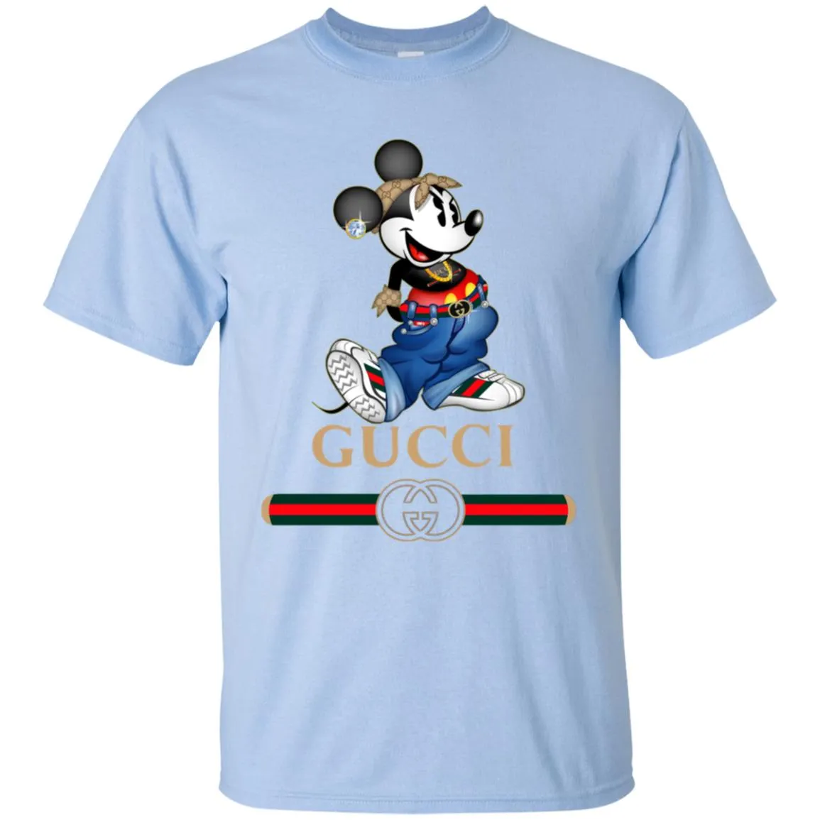 Gucci T-shirt Mouse Mickey Cartoon T-shirt Men Cotton T-Shirt