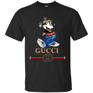 Gucci T-shirt Mouse Mickey Cartoon T-shirt Men Cotton T-Shirt