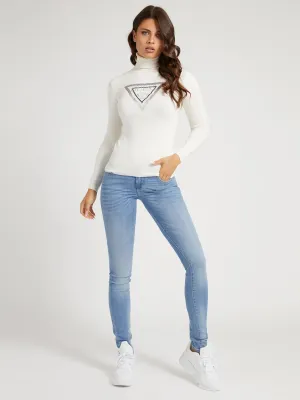 Guess Annette Mid Rise Jeans, Reborn Light Denim