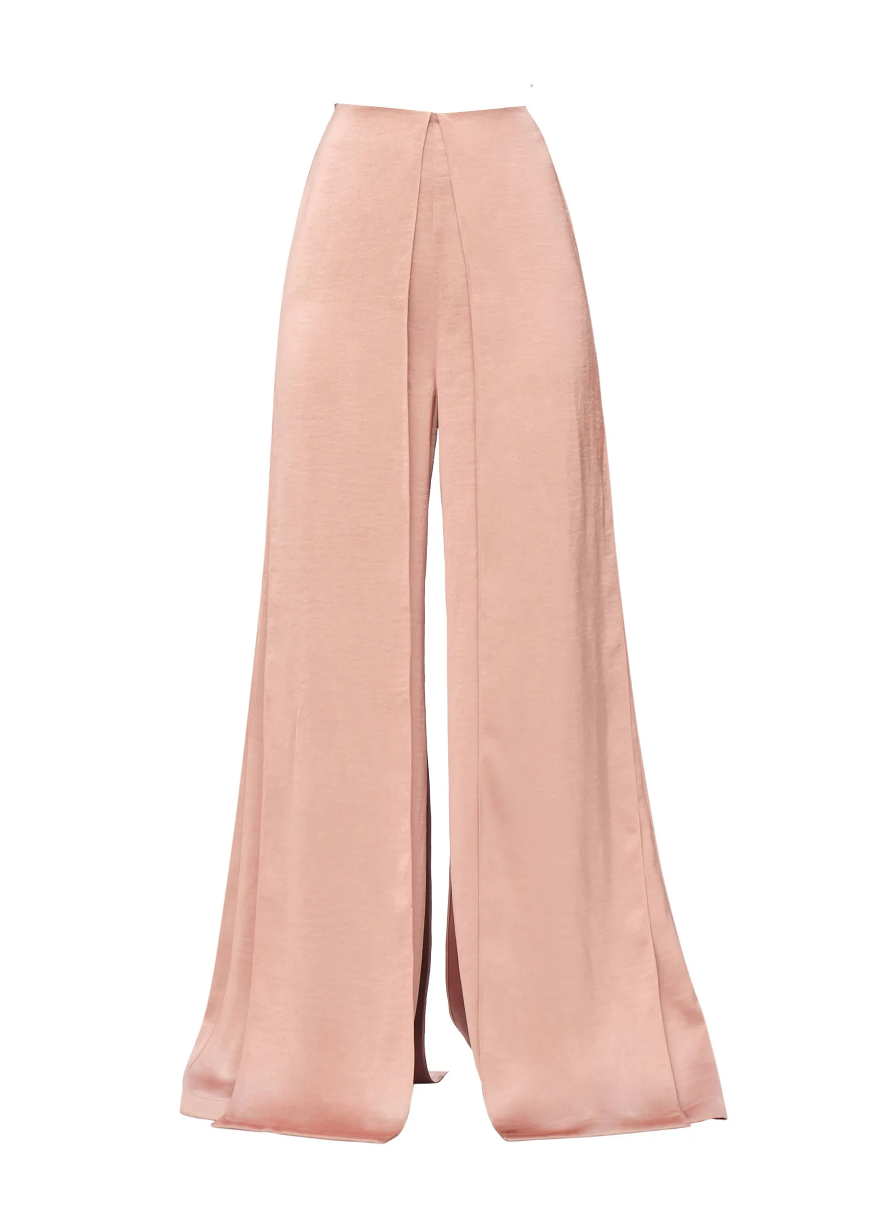 HAMI HIGH WAIST PANTS - PEARL PINK