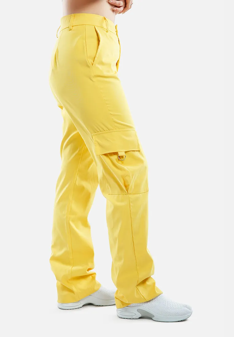 High Waist Cargo Pants