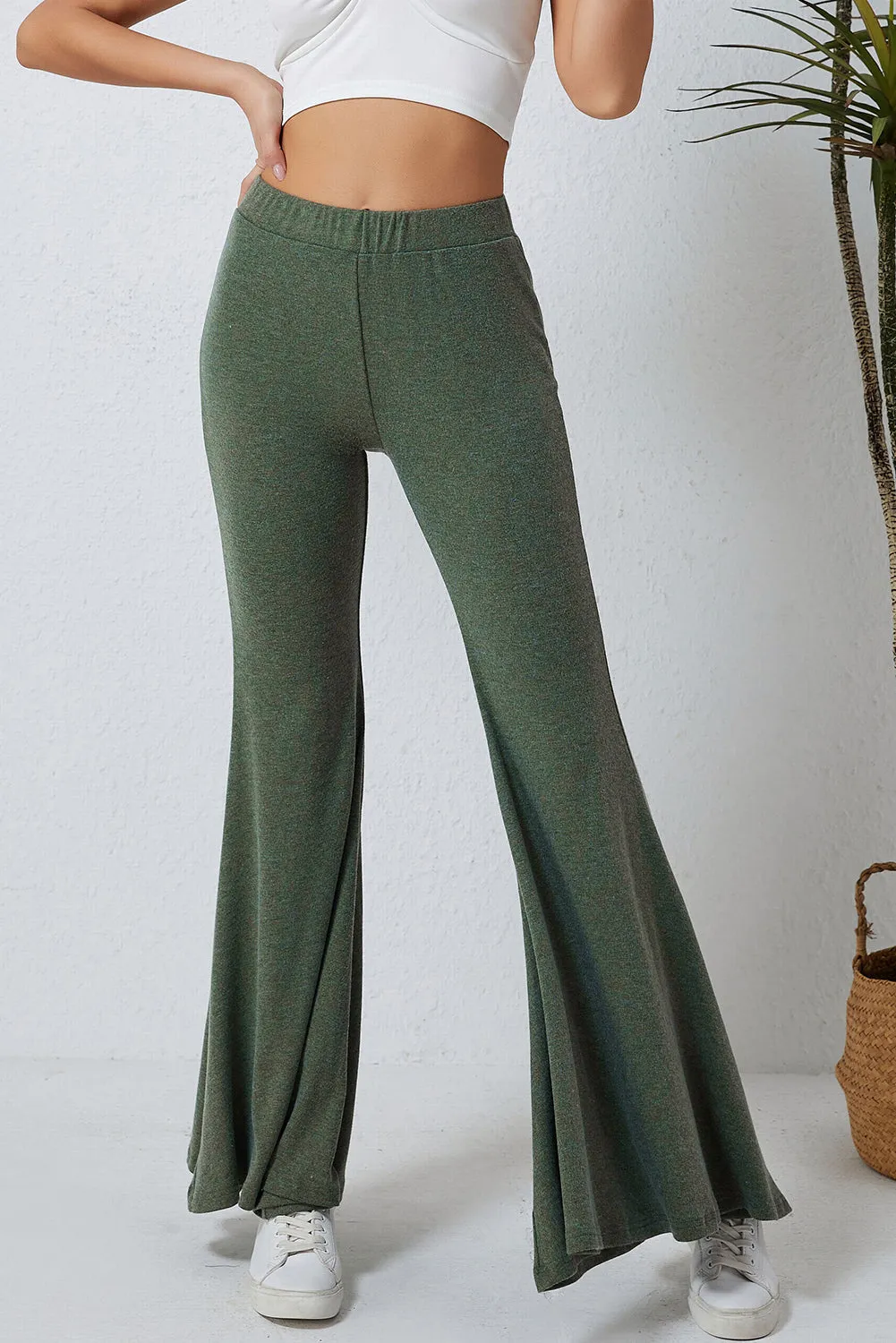 High Waist Flare Pants