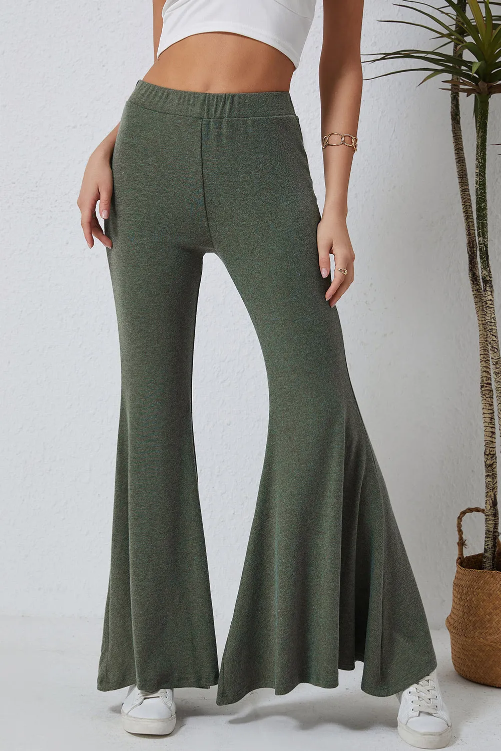 High Waist Flare Pants