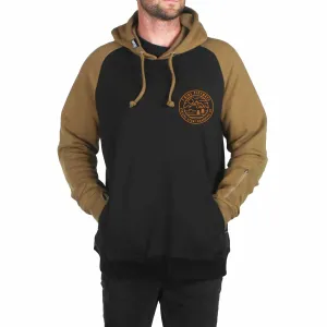 I Ride Sideways Serene DWR Sig Fit Hoodie Mens Black / Olive