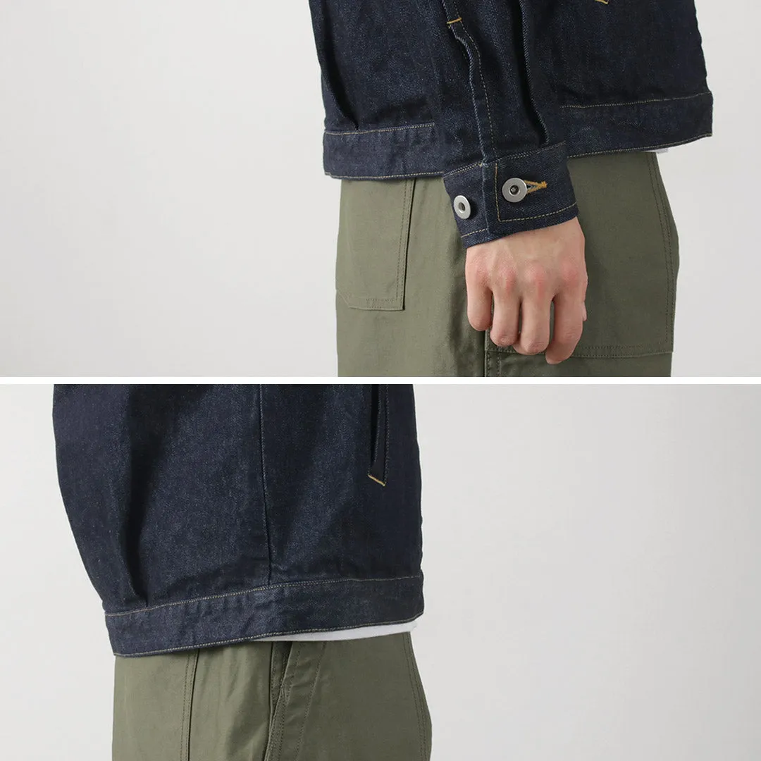 JAPAN BLUE JEANS / 13oz Denim Drizzler Jacket