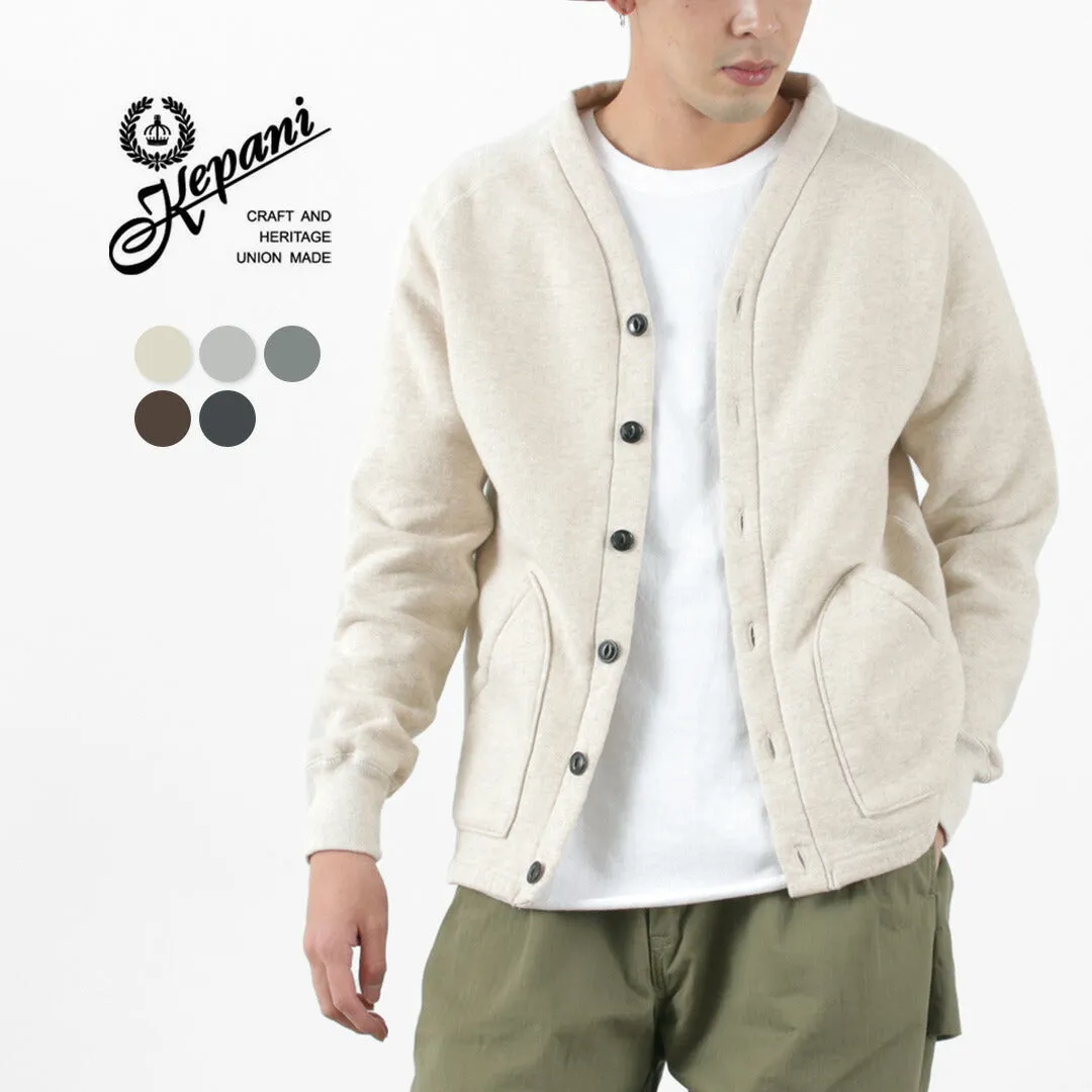 KEPANI / Sunset 2 Raffy brushed-lining sweatshirt cardigan