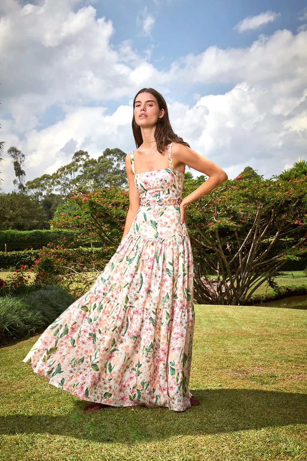 LIMA JARDINERA DRESS