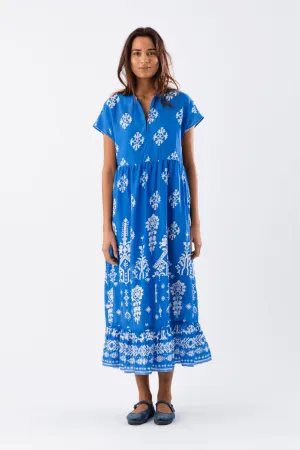 MACKEY MAXI DRESS BLUE