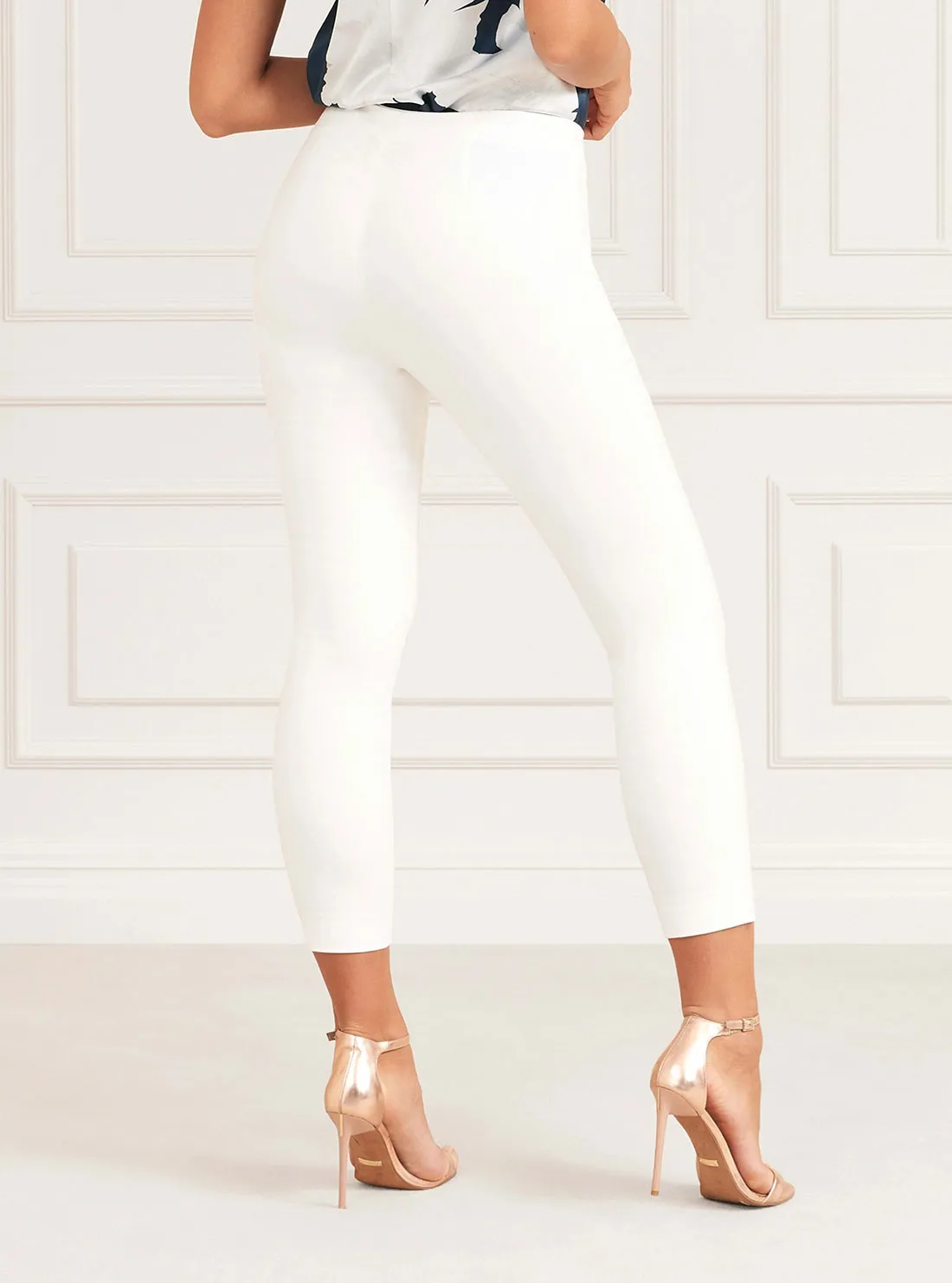 Marciano White Elle High Waist Pants