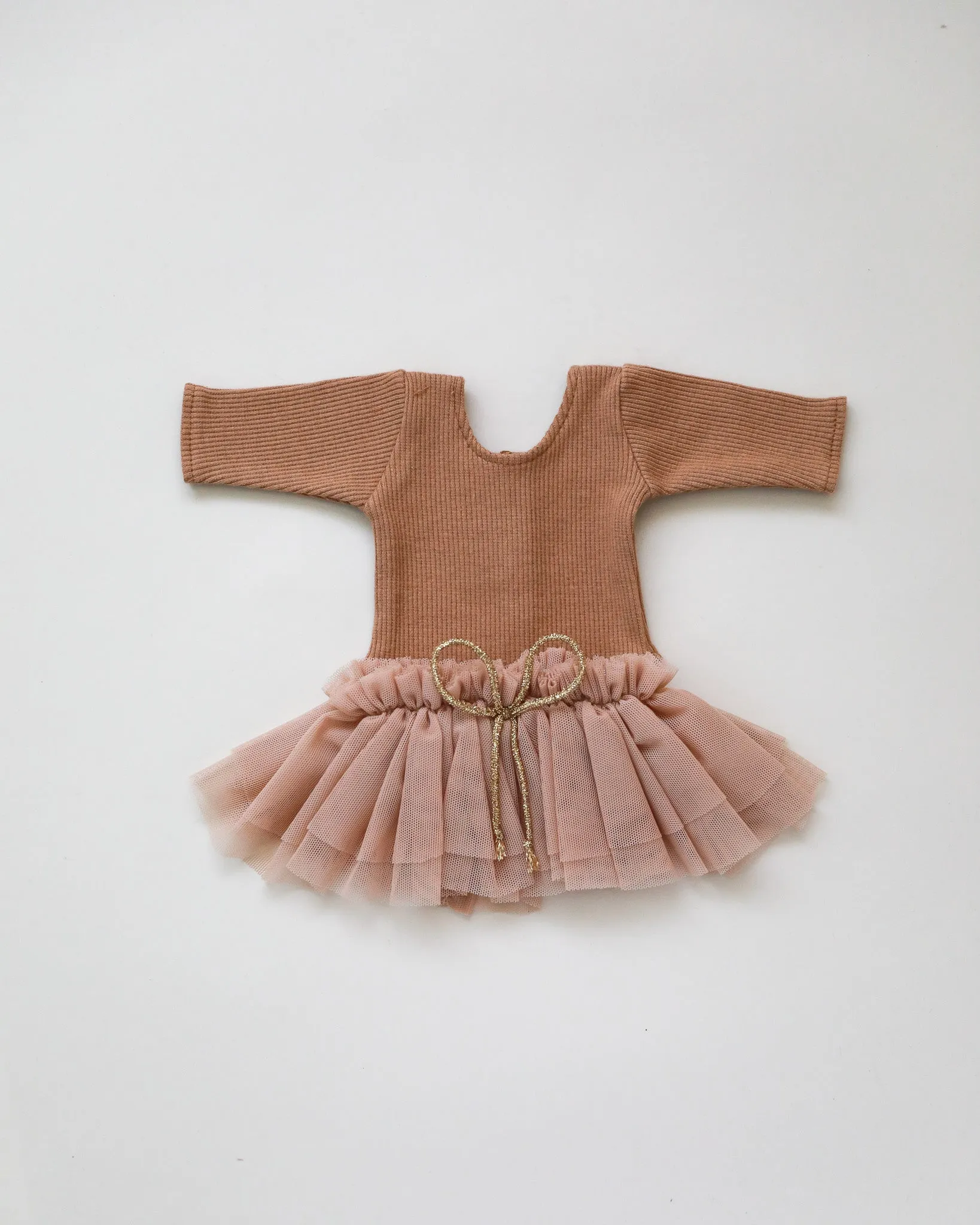 Minikane Doll Clothes | Doll Tutu Bodysuit - Cinnamon