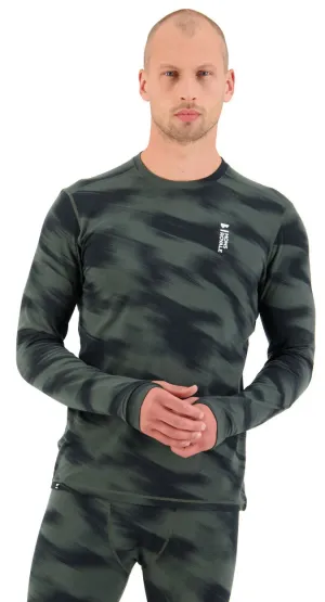 Mons Royale Cascade Long Sleeve Thermals Mens Rosin Motion