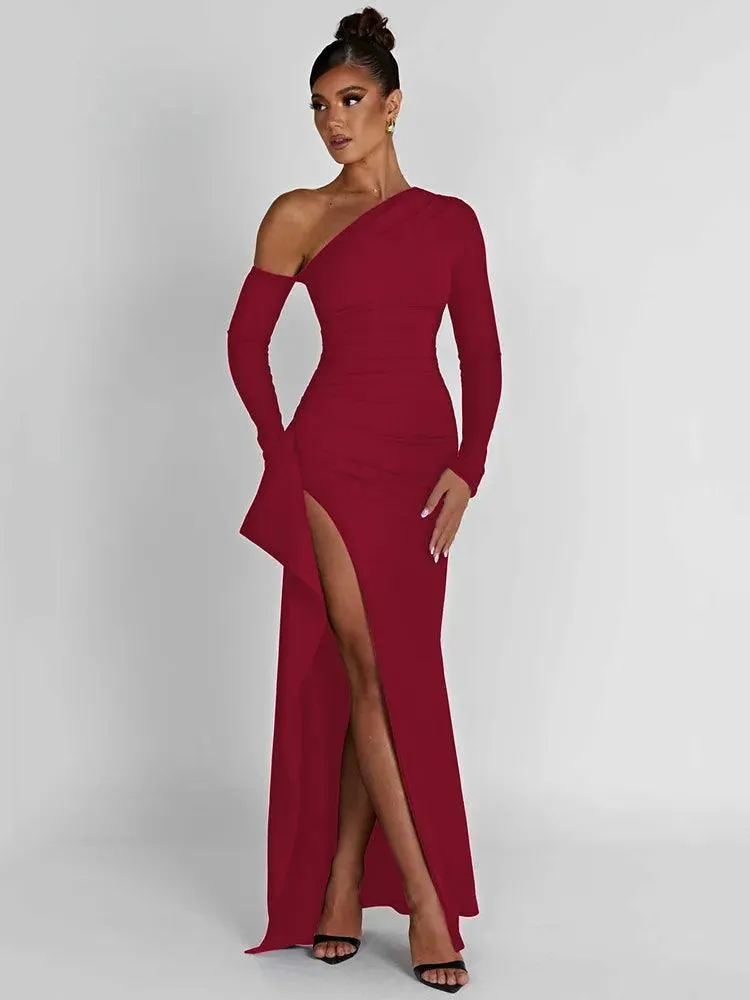 Mozision Maxi Dress: Seductive Night Outfit for Club Goddesses