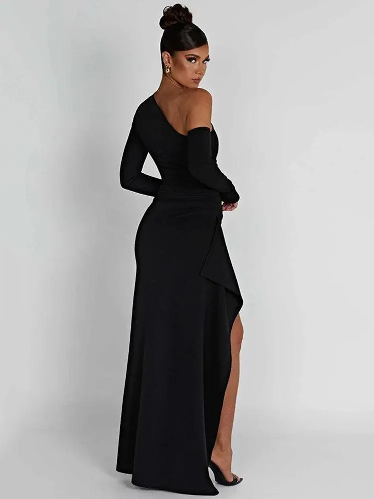 Mozision Maxi Dress: Seductive Night Outfit for Club Goddesses