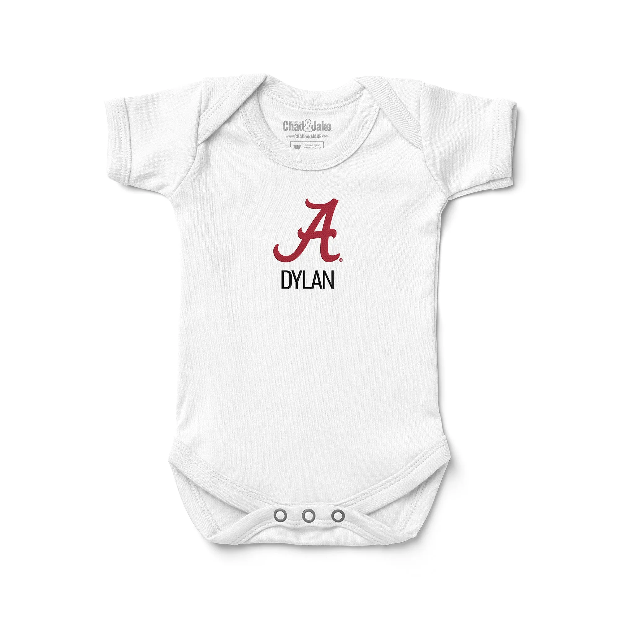 Personalized Alabama Crimson Tide Bodysuit