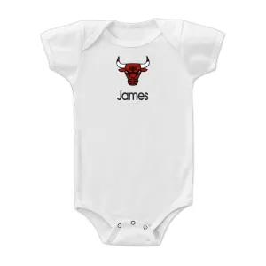 Personalized Chicago Bulls Bodysuit