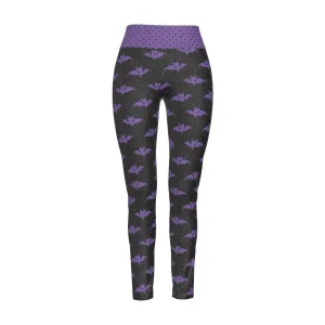 Purple Passion High Waist Leggings