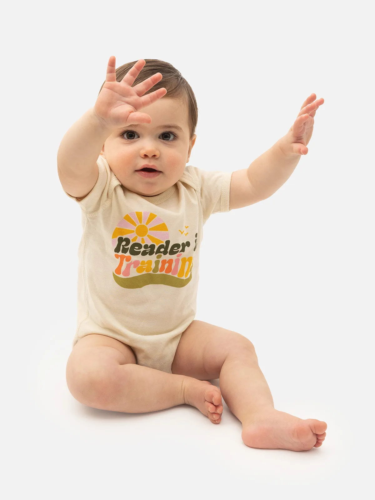 Reader in Training baby bodysuit