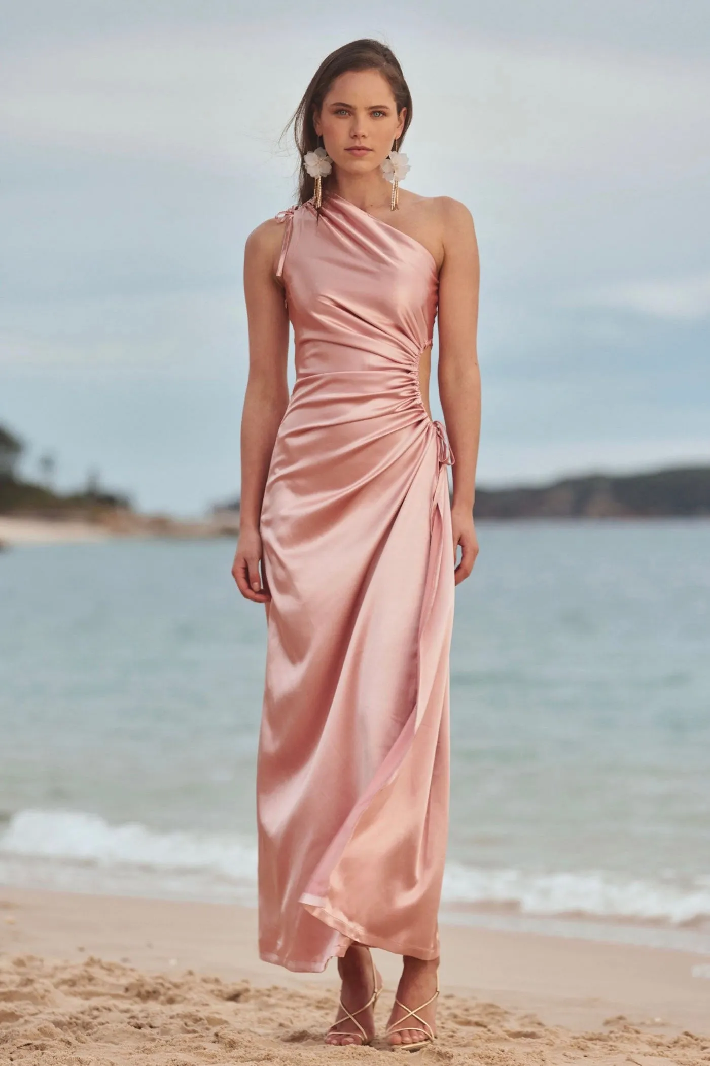 Sonya Nour Blush Maxi Dress - Rose