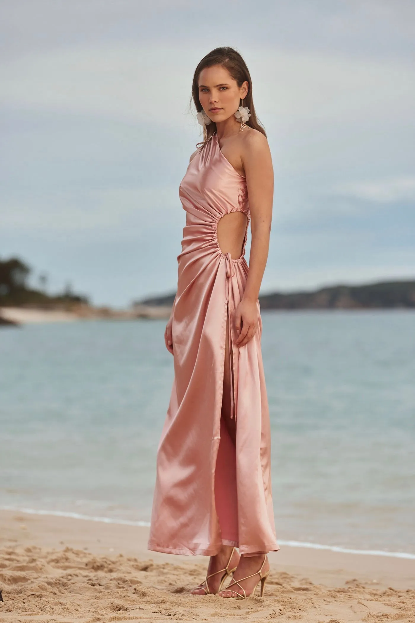 Sonya Nour Blush Maxi Dress - Rose