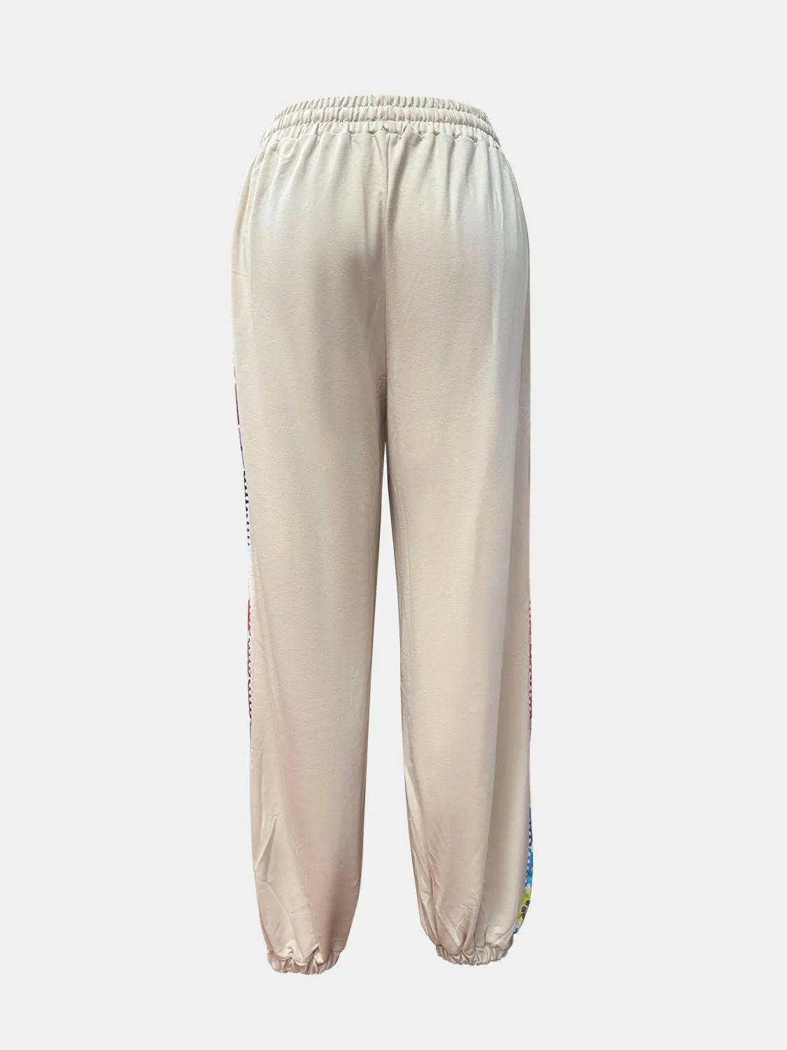 Sunniva Drawstring High Waist Pants