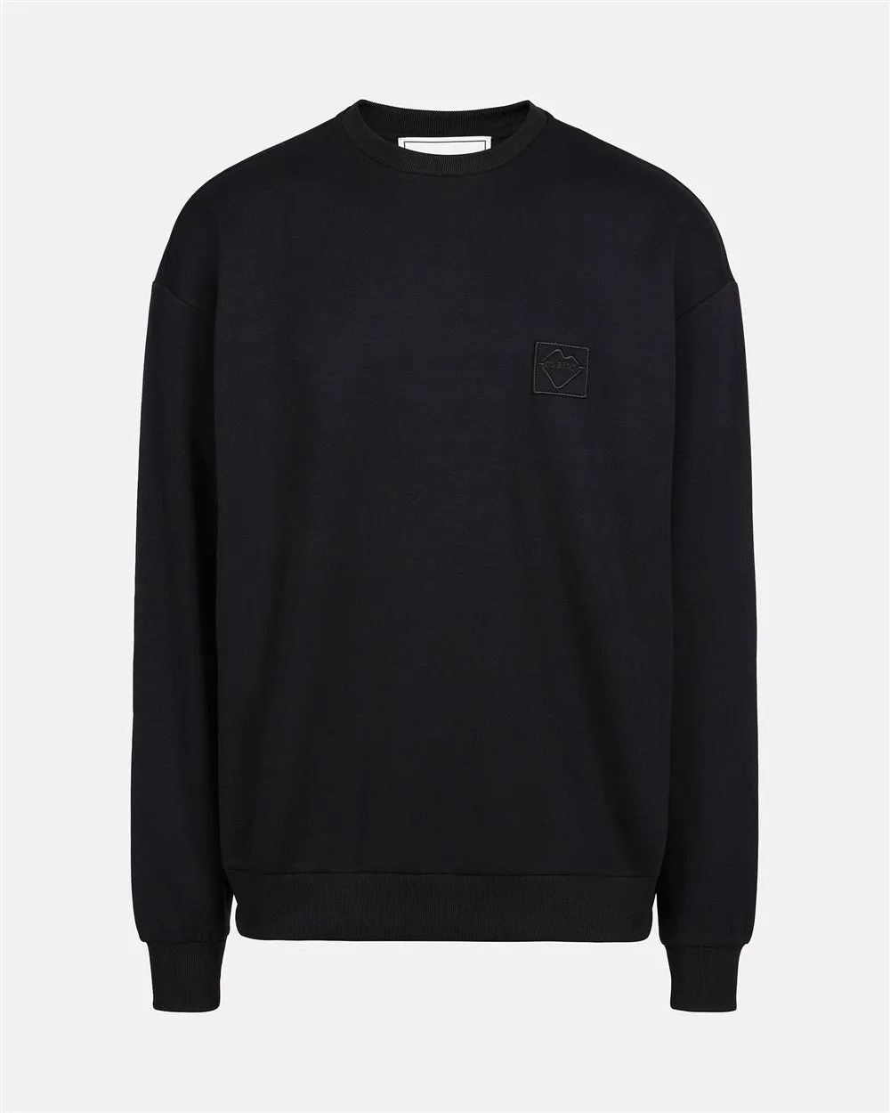 Sweatshirt in technical fabric (Black) - I24E05663319000