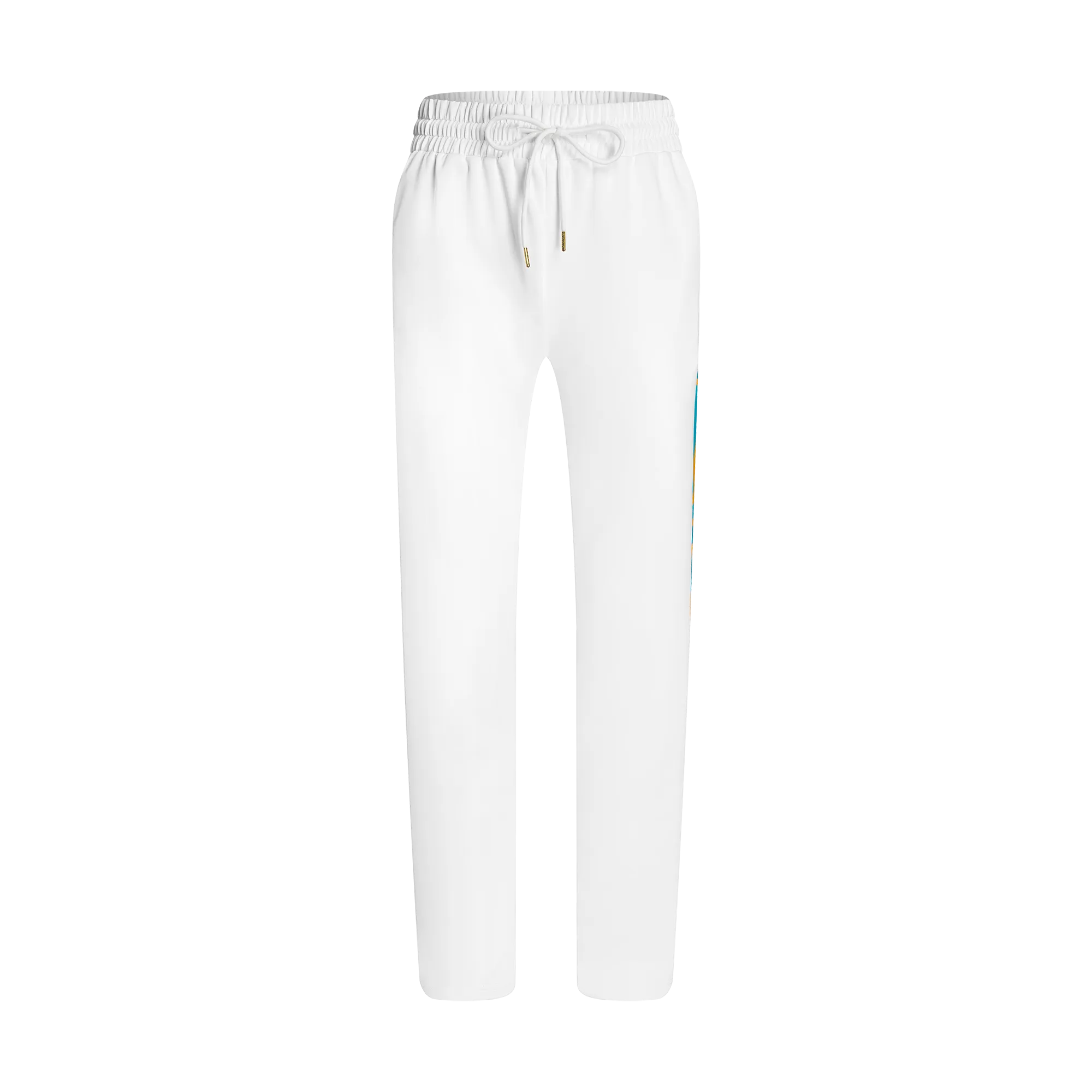 TEAM BAHAMAS TRACK PANTS-WHITE