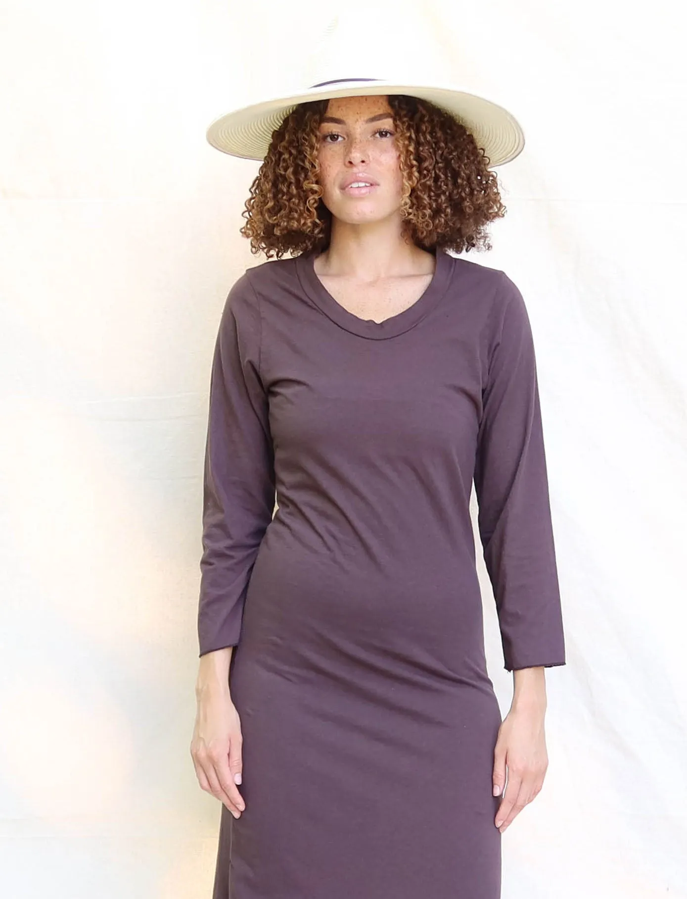 Tee Simplicity Below Knee Dress