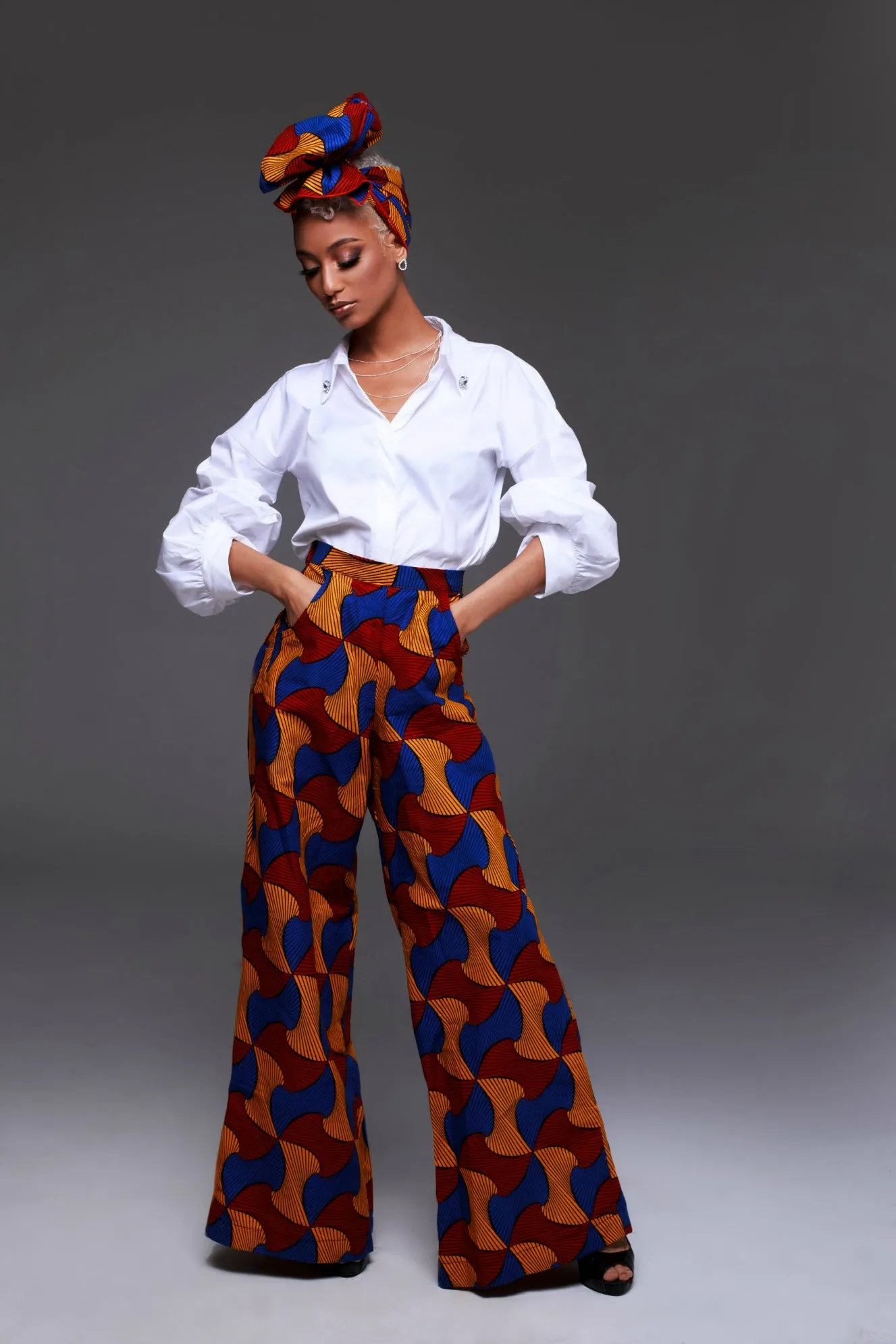 Tinashe High Waist Palazzo Pant