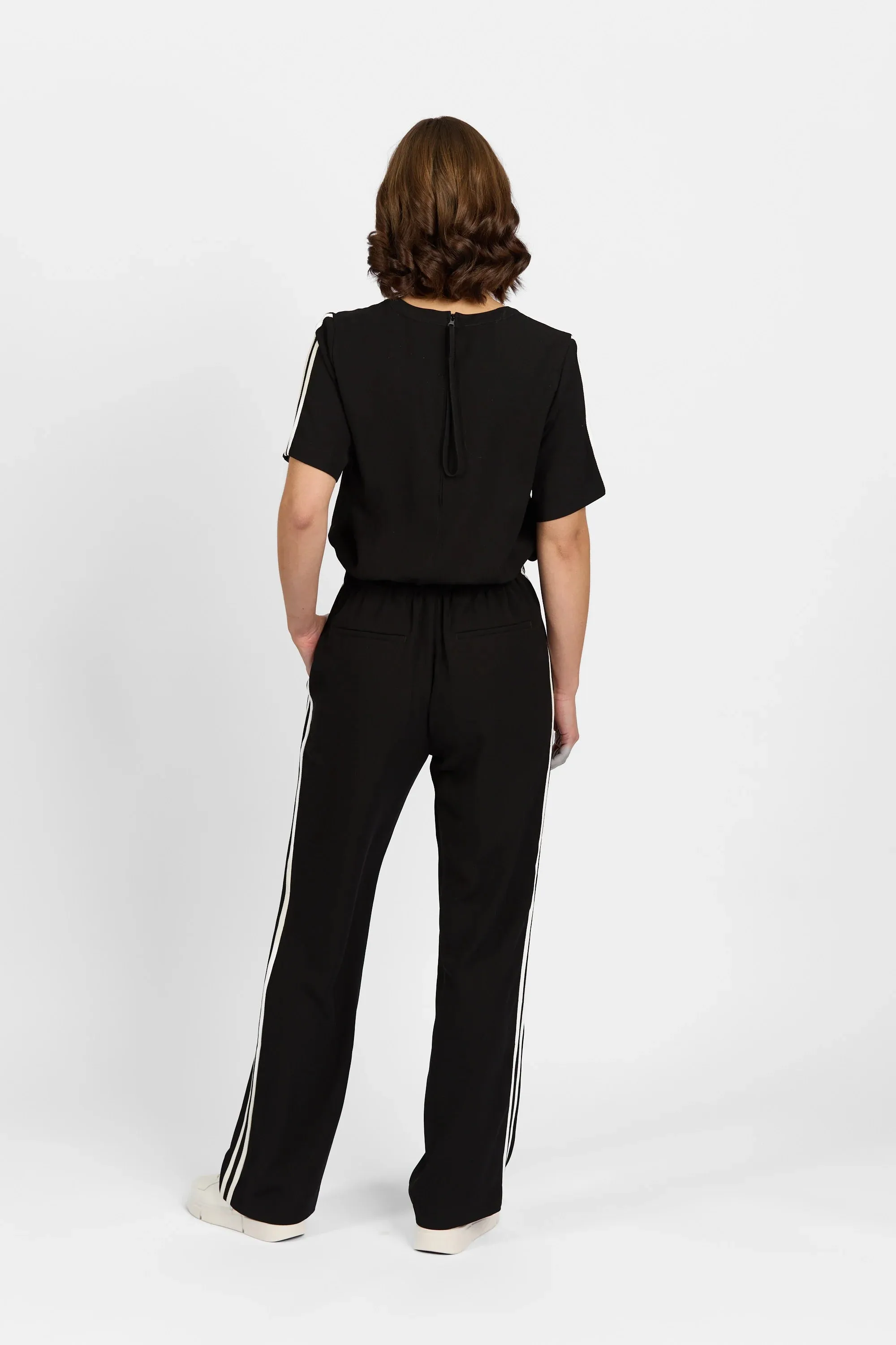 Universal Jumpsuit - Black/Off White